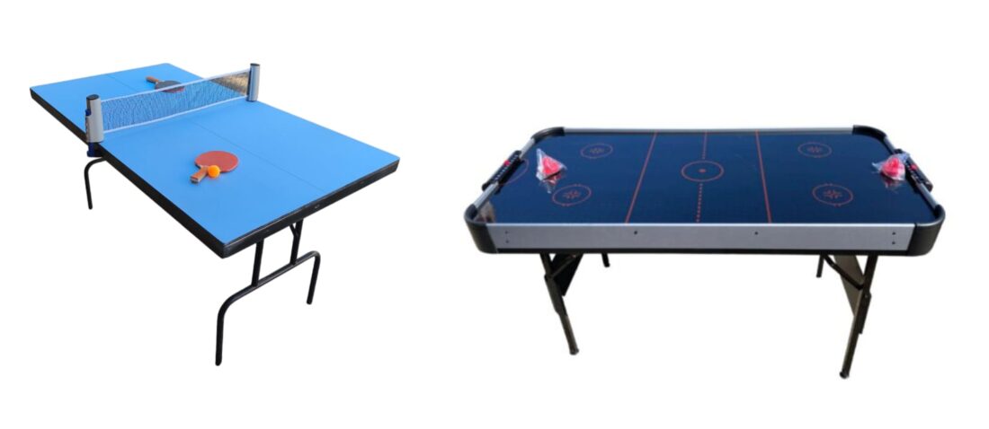 חבילת 2 שולחנות משחק